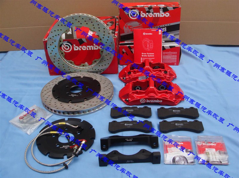 雪佛蘭科邁羅改裝BREMBO GT版實車套裝 大黃蜂專用BREMBO GT版前6后4剎車套裝