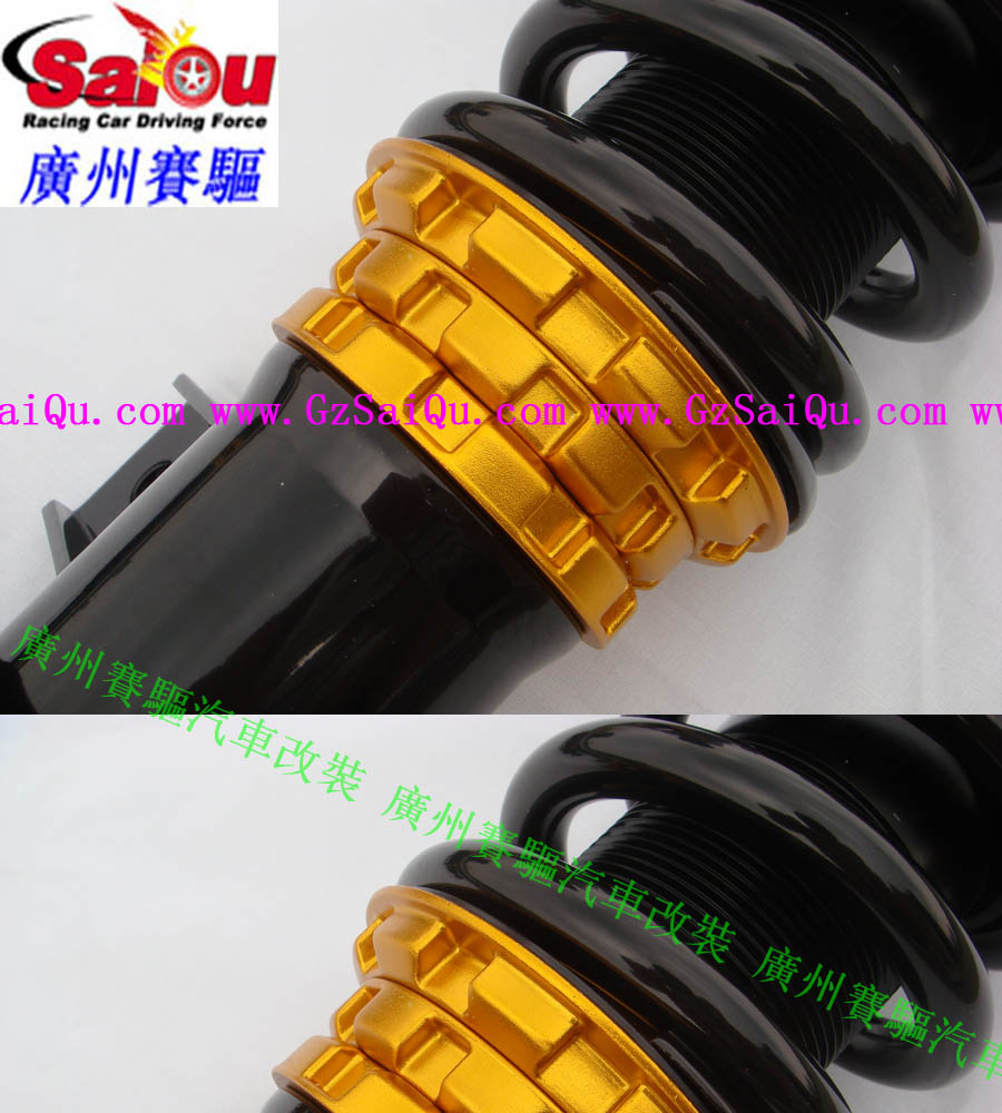 雷克薩斯LS250臺灣原裝進口ISC絞牙避震 32段軟硬高低可調改裝避震