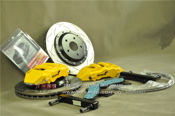 標致508剎車升級改裝alcon大六活塞剎車 標致508剎車升級改裝alcon大六活塞剎車