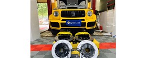 奔馳G500升級(jí)Brembo R6剎車，后輪加大盤
