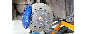 奧德賽剎車升級DICASE D41四活塞安裝案例