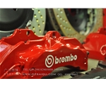 BREMBO卡宴18Z大六剎車套裝鮑魚改裝剎車卡鉗，brembo剎車