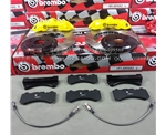 英菲尼迪G25 G35 G37改裝專用brembo GT版剎車 前6后4套裝 G37競技版剎車套裝