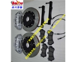 奧迪A6升級(jí)剎車改BREMBO   A6改brembo 17J剎車  A6改裝BREMBO大六活塞鮑魚(yú)